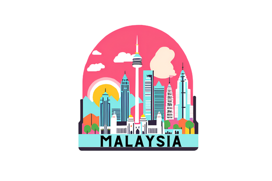 Malaysia fridge magnet