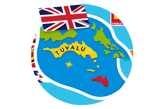 Tuvalu Fridge Magnet