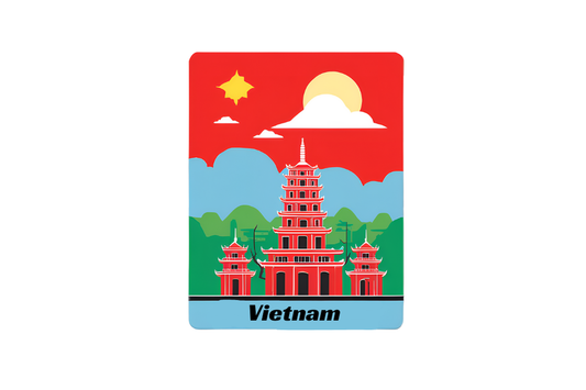 Vietnam fridge magnet