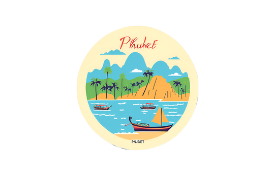 Phuket fridge magnet