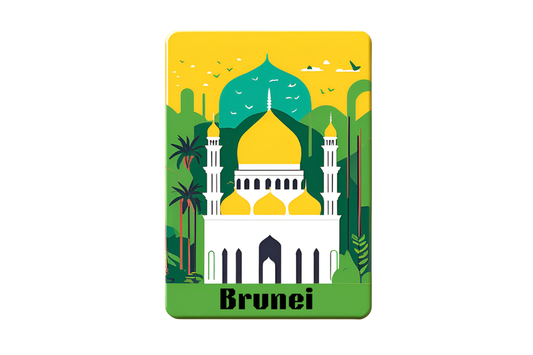 Brunei Fridge magnet