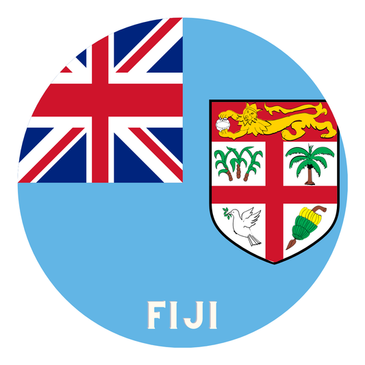 Fiji flag fridge magnet