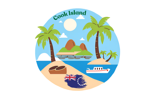 Cook island round shape