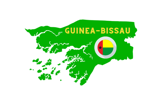 Guinea Bissau fridge magnet